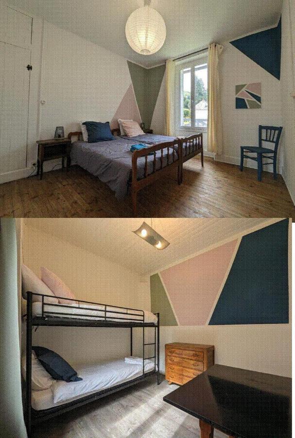 Maison Des Annees 30 - Vic-Sur-Cere - 14 Personnes Екстериор снимка